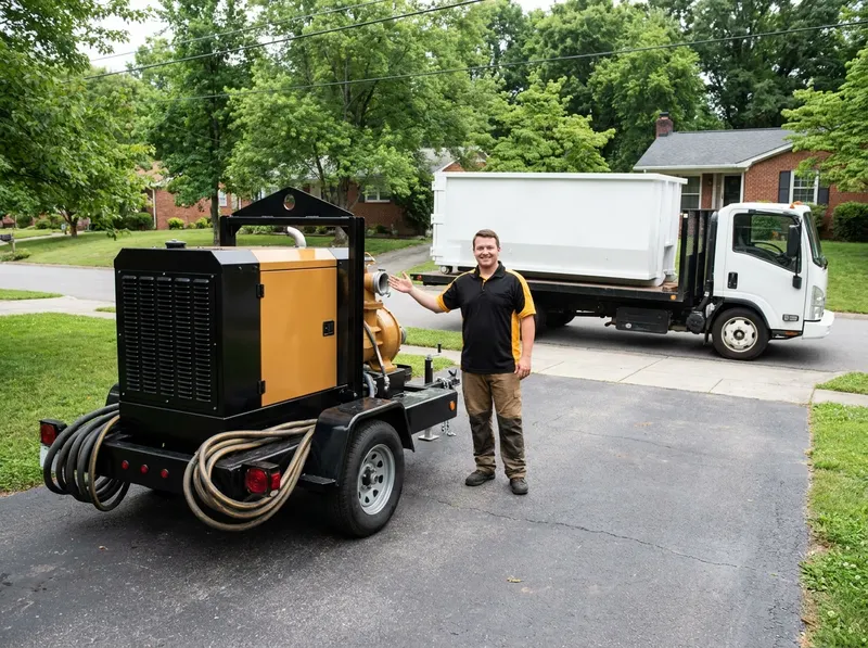Dewatering and Trash Pump Rental in Knoxville, TN