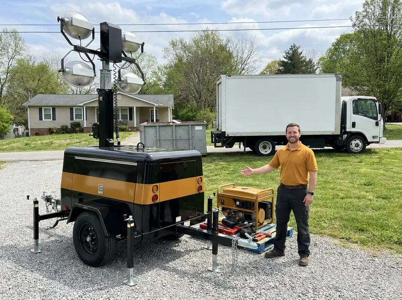 Light Tower and Site Support Rental in Knoxville, TN